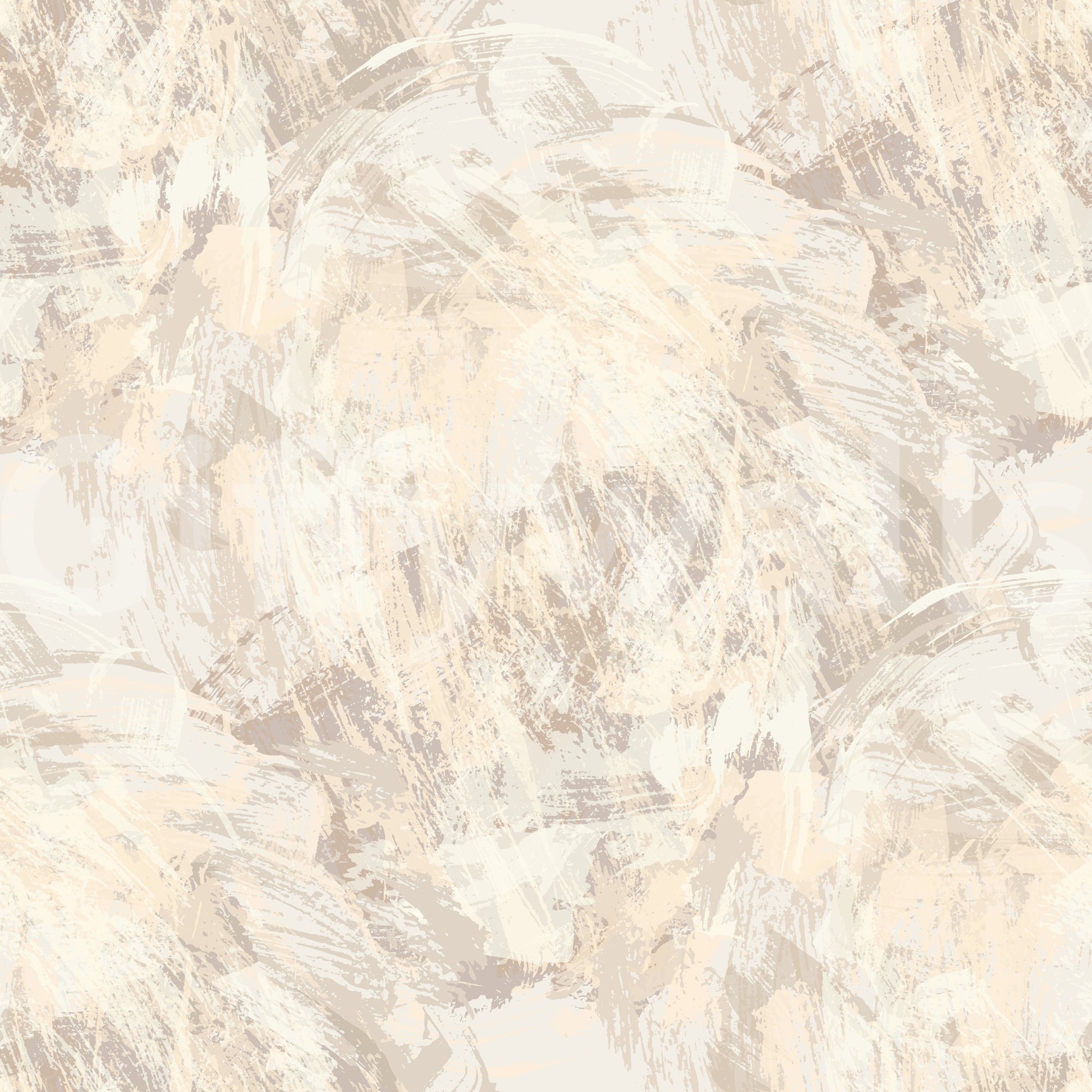 Creamy Taupe Painted Texture Wallpaper⁠