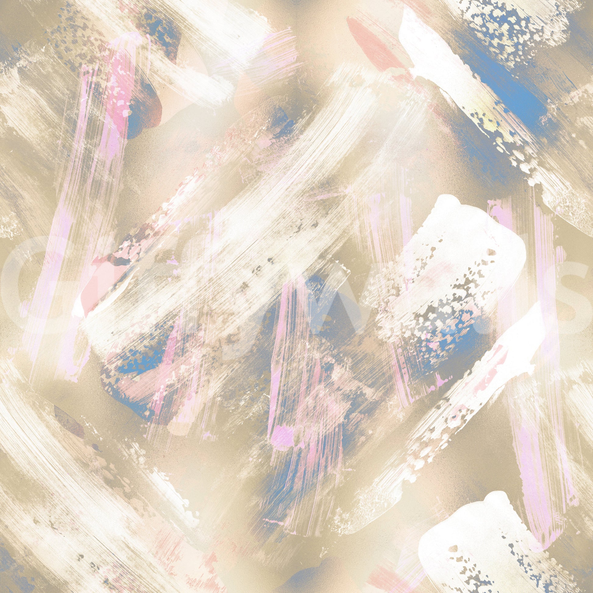 Soft Brushstroke Abstract Art Wallpaper⁠