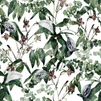 Serene Botanical Foliage Wallpaper⁠
