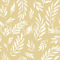 Golden Foliage Strokes Wallpaper⁠