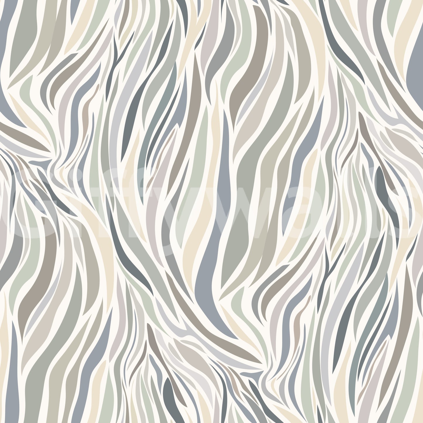 Abstract Fluid Wave Texture Wallpaper⁠