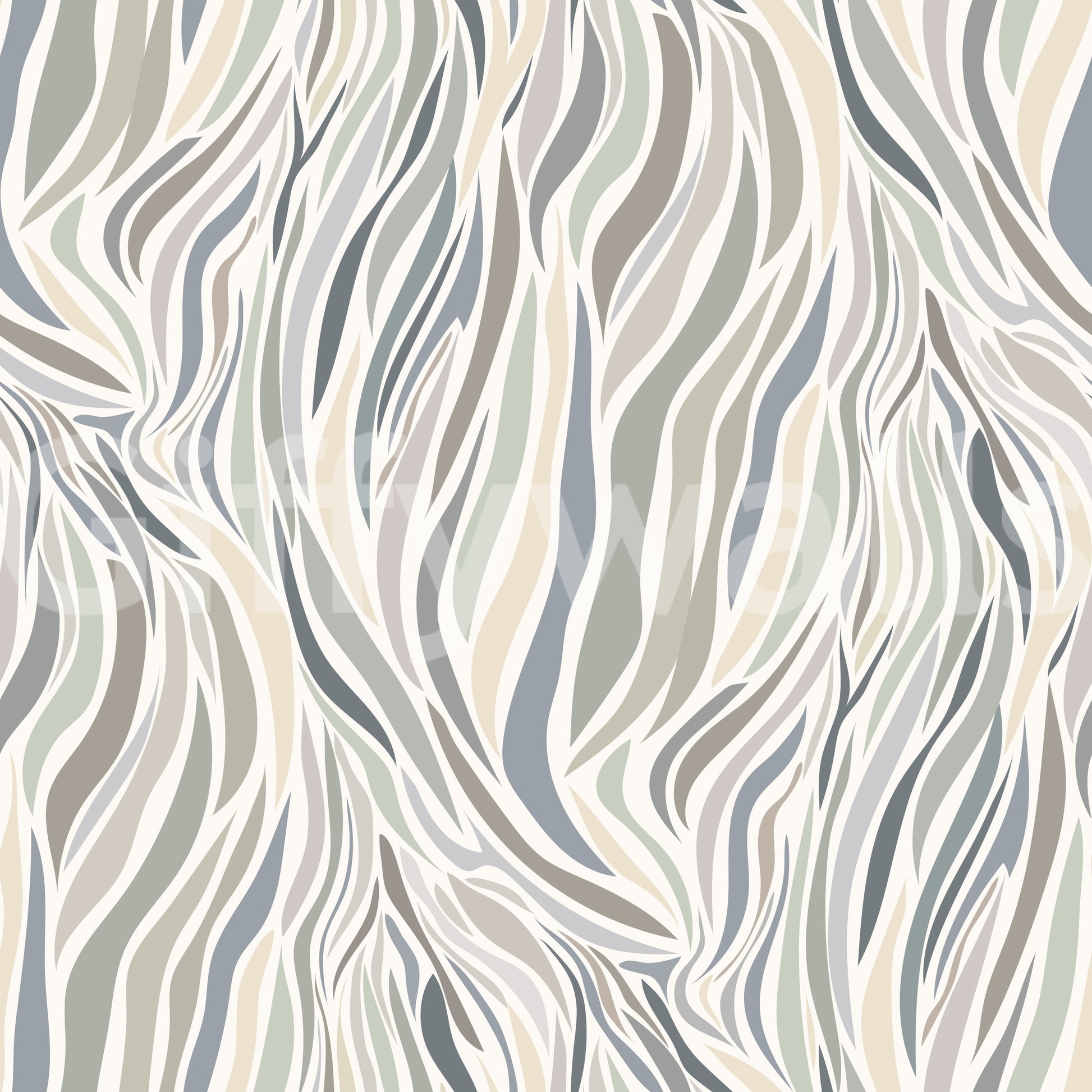 Abstract Fluid Wave Texture Wallpaper⁠