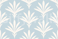 Abstract Fan Leaf Pattern Wallpaper⁠