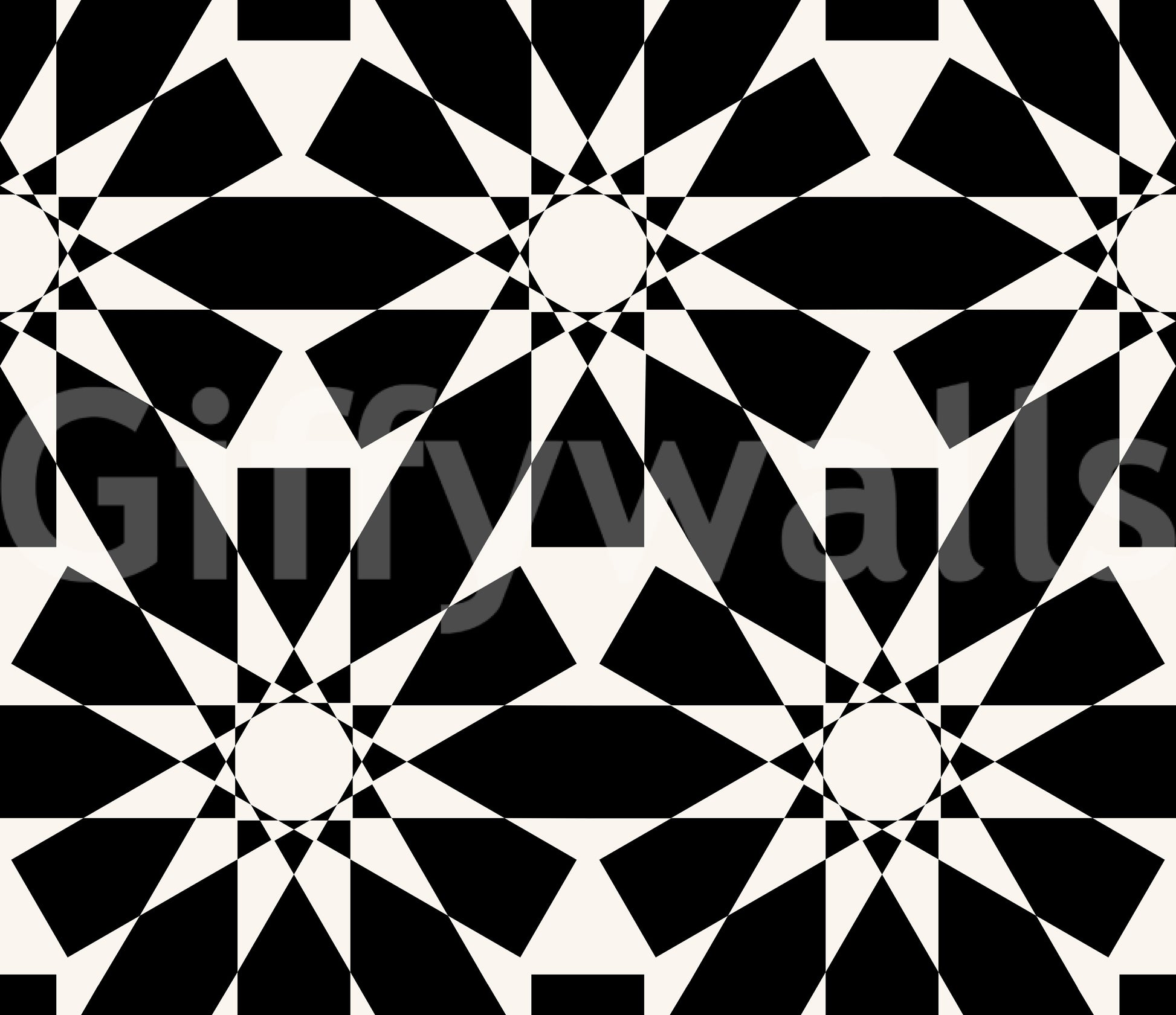 Minimalist Star Tile Wallpaper Pattern Wallpaper⁠