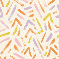 Joyful Crayon Sketch Pattern Wallpaper⁠