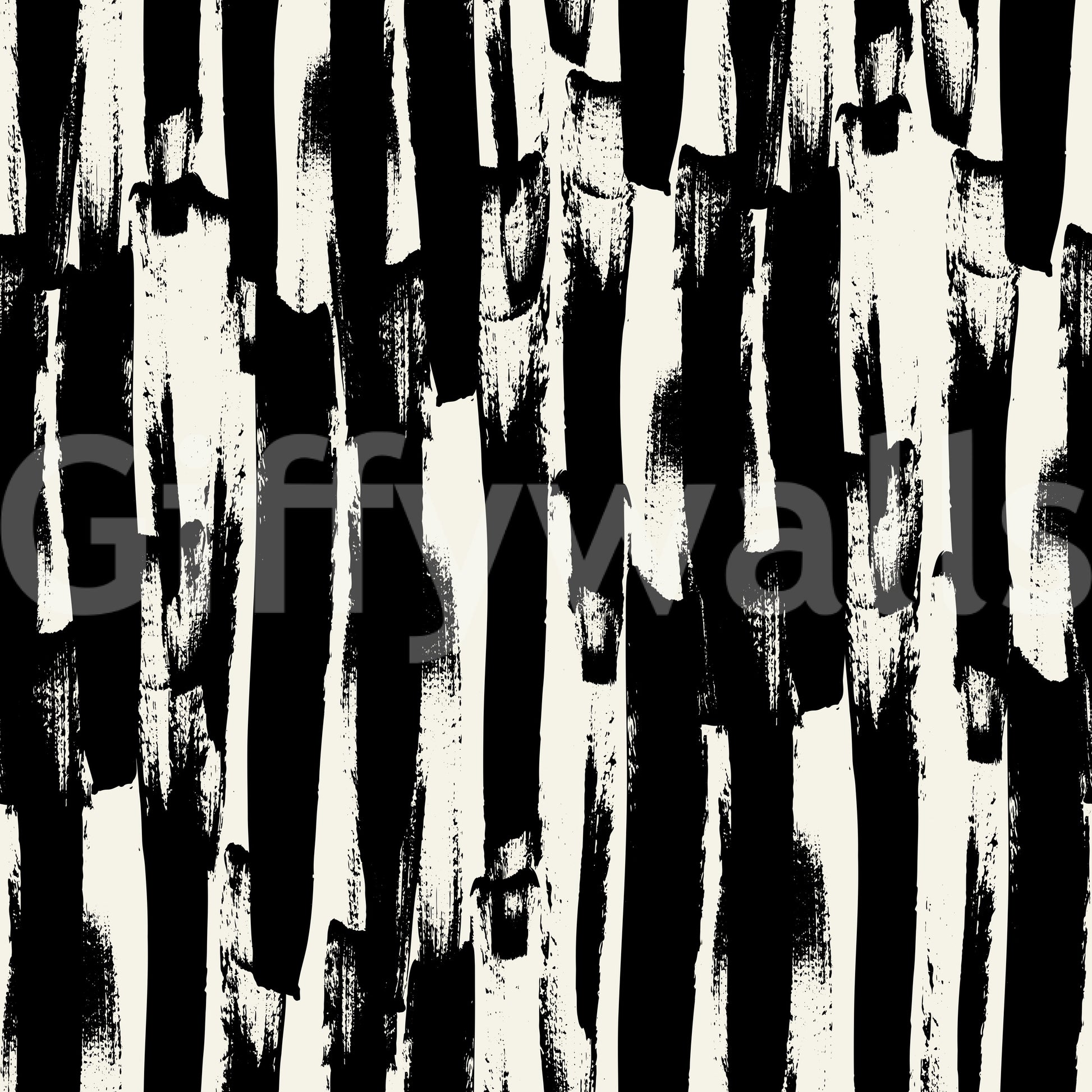 Minimalist Vertical Painterly Line Art Wallpaper⁠