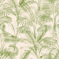 Botanical Jungle Frond Sketch Wallpaper⁠