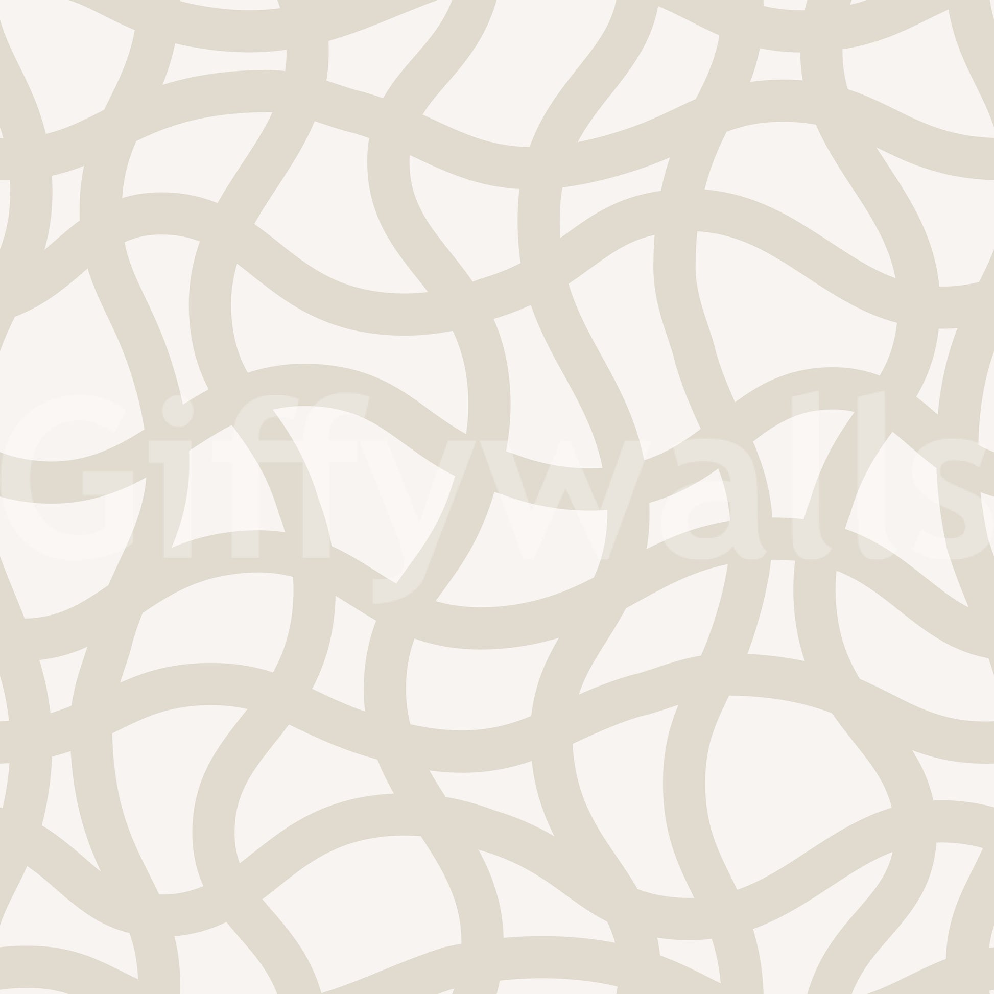 Interwoven Soft Cream Curves Wallpaper⁠