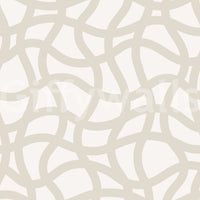Interwoven Soft Cream Curves Wallpaper⁠