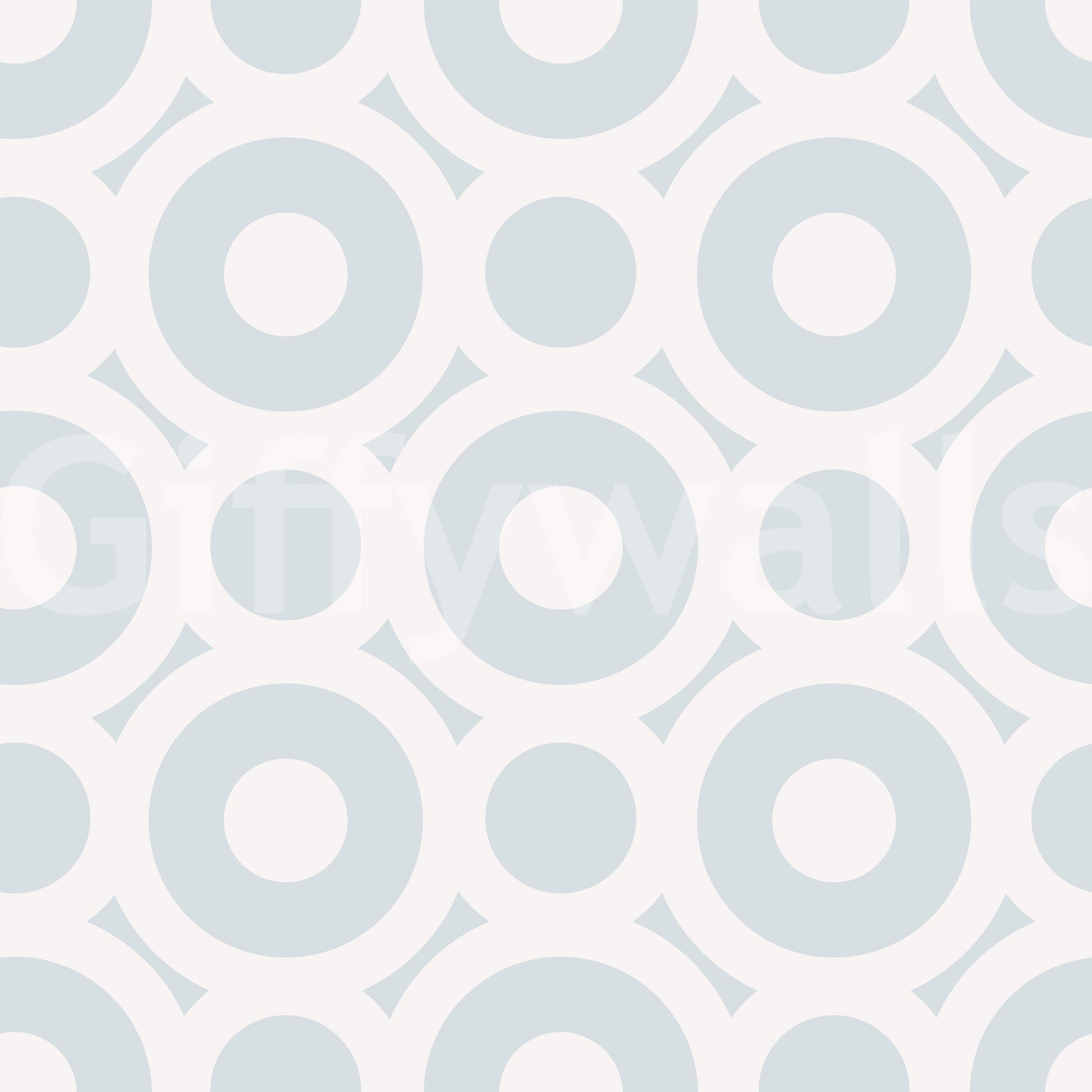 Contemporary Airy Circles Graphic Print Wallpaper⁠