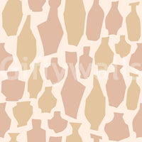 Abstract Vase Ceramic Motif Wallpaper⁠
