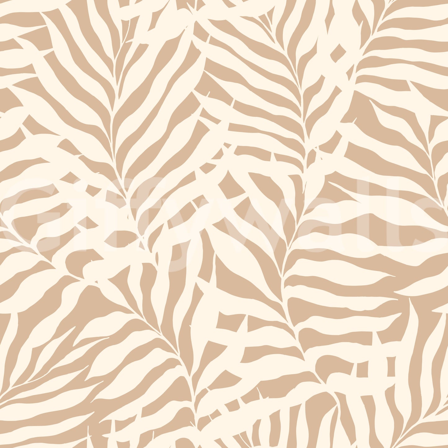Minimalist Botanical Palm Leaves Wallpaper⁠