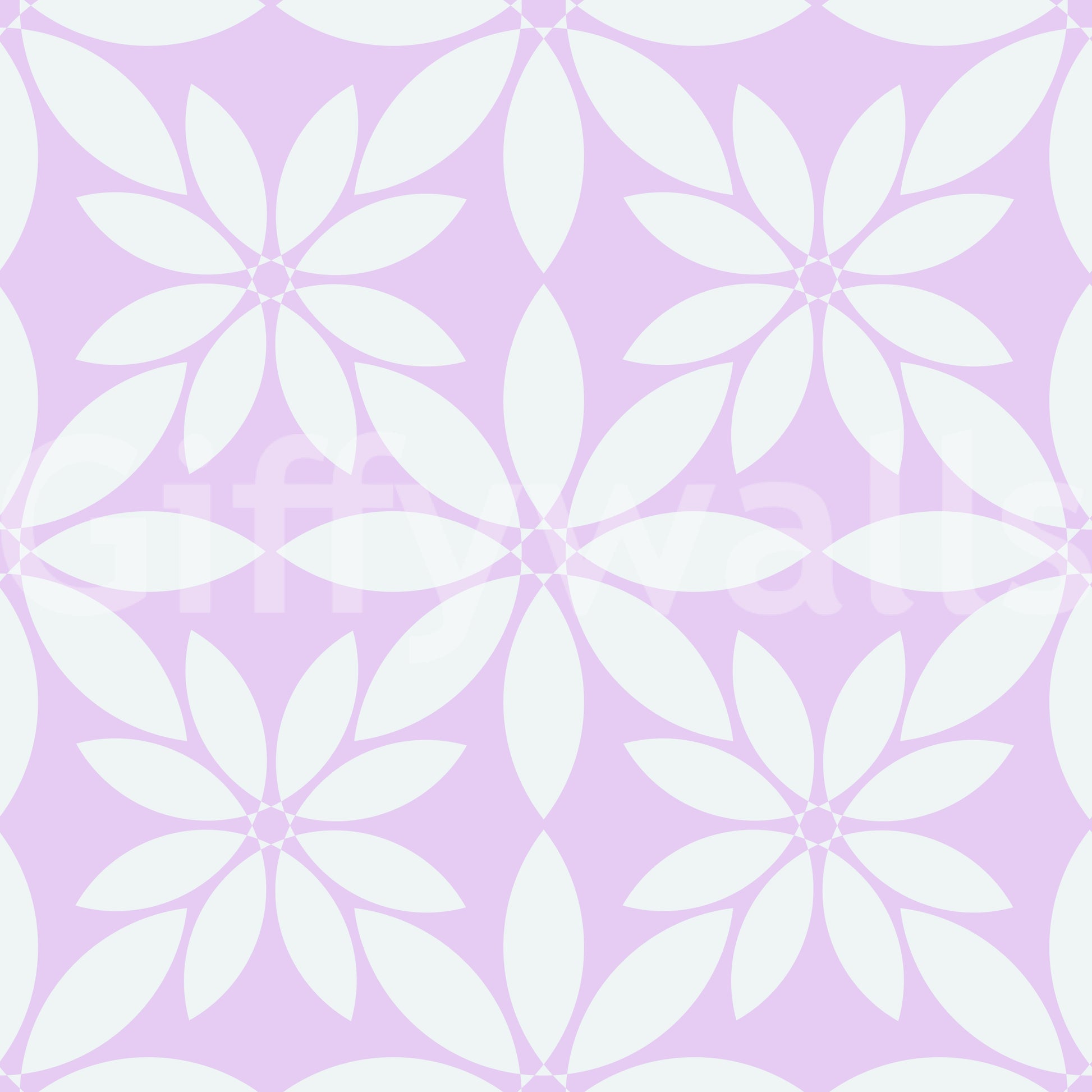 Soft Lavender Petal Lattice Wallpaper⁠