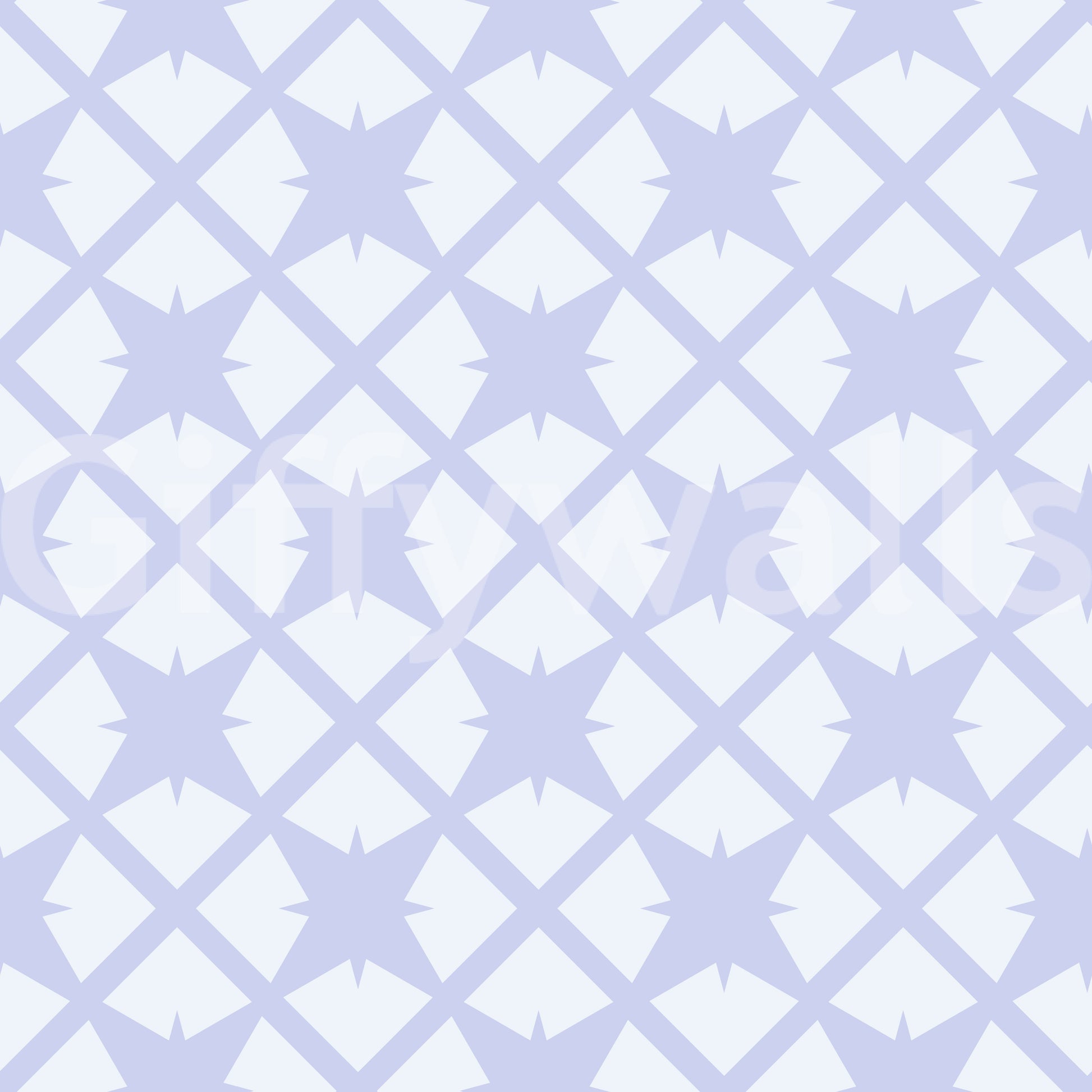 Minimalist Starburst Lattice Wallpaper⁠