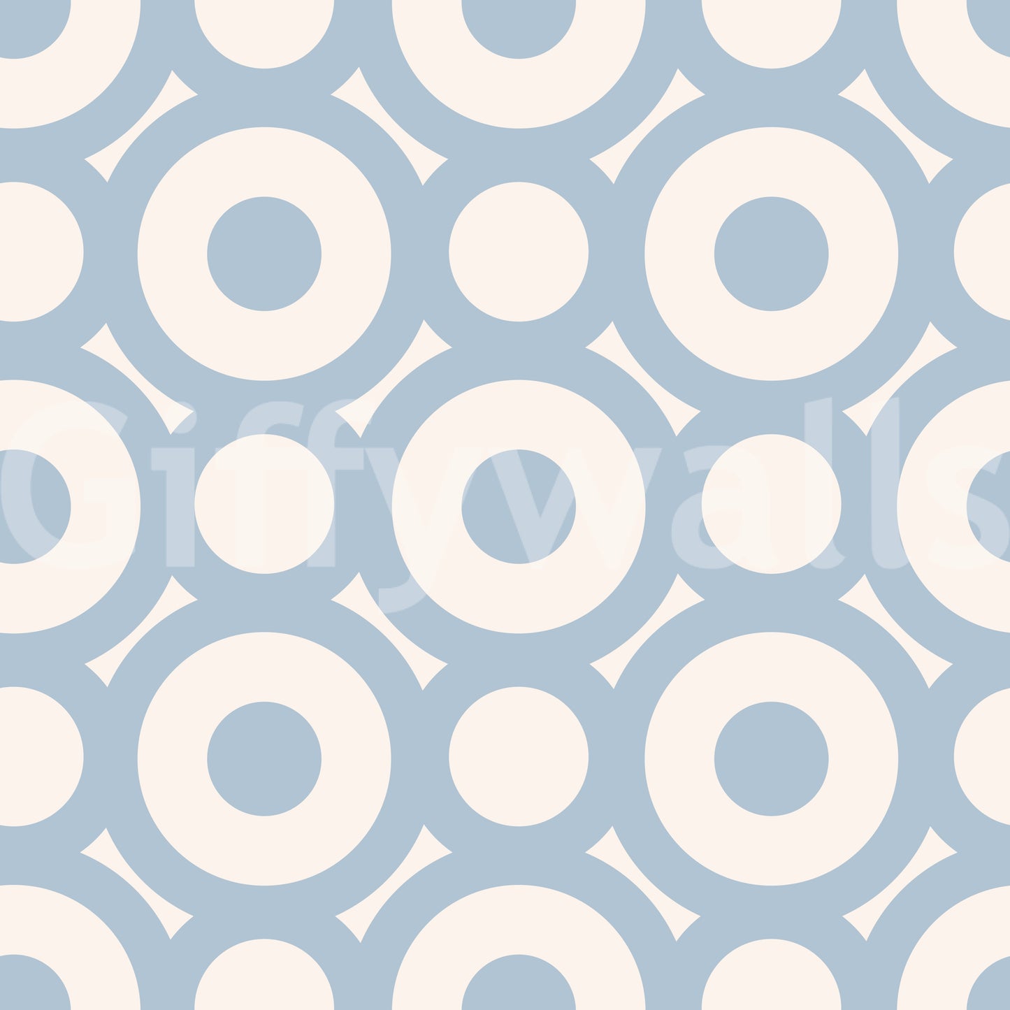 Geometric Circle Lattice Wallpaper⁠