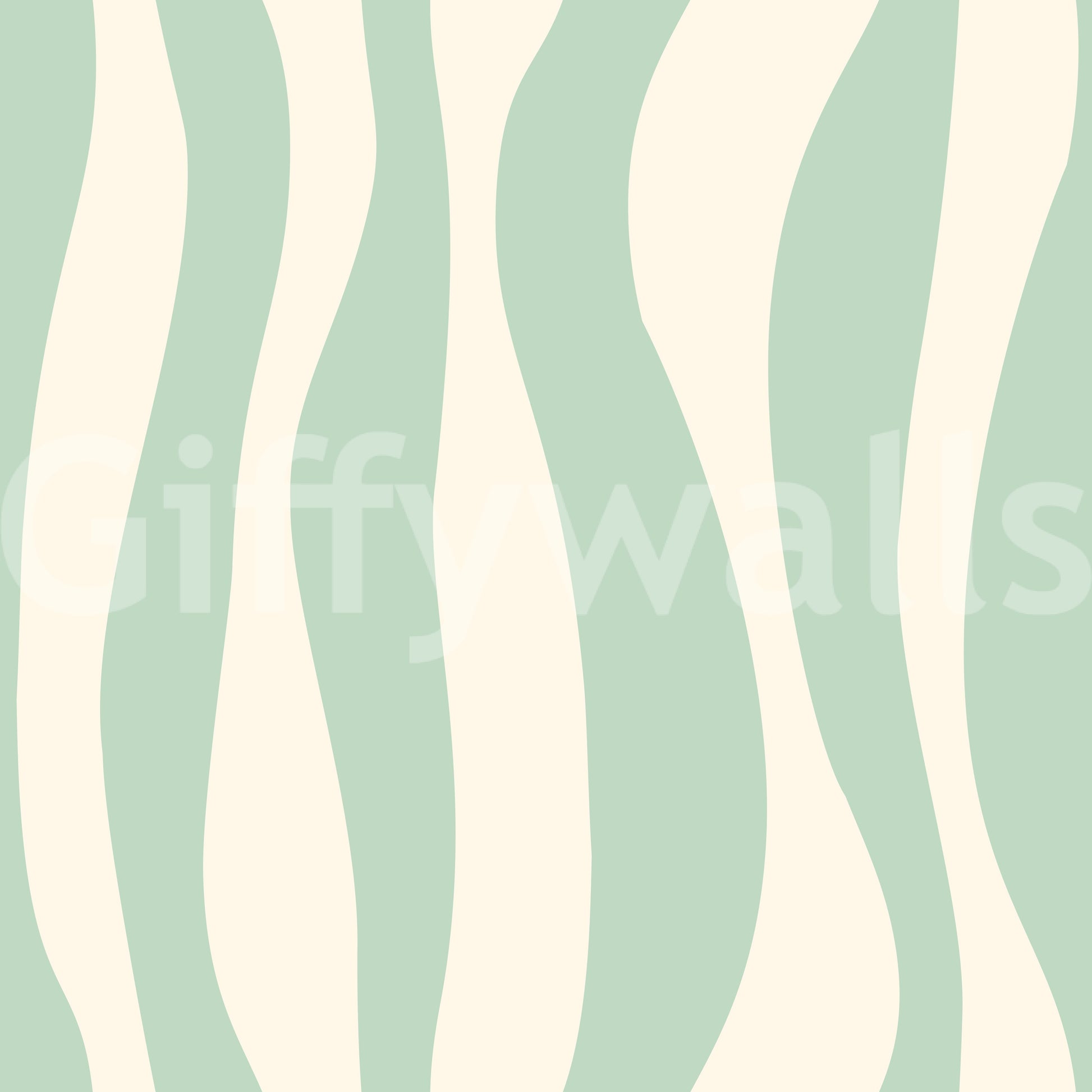 Soft Flowing Sage Linear Pattern Wallpaper⁠