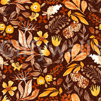 Autumn Botanical Harvest Wallpaper⁠