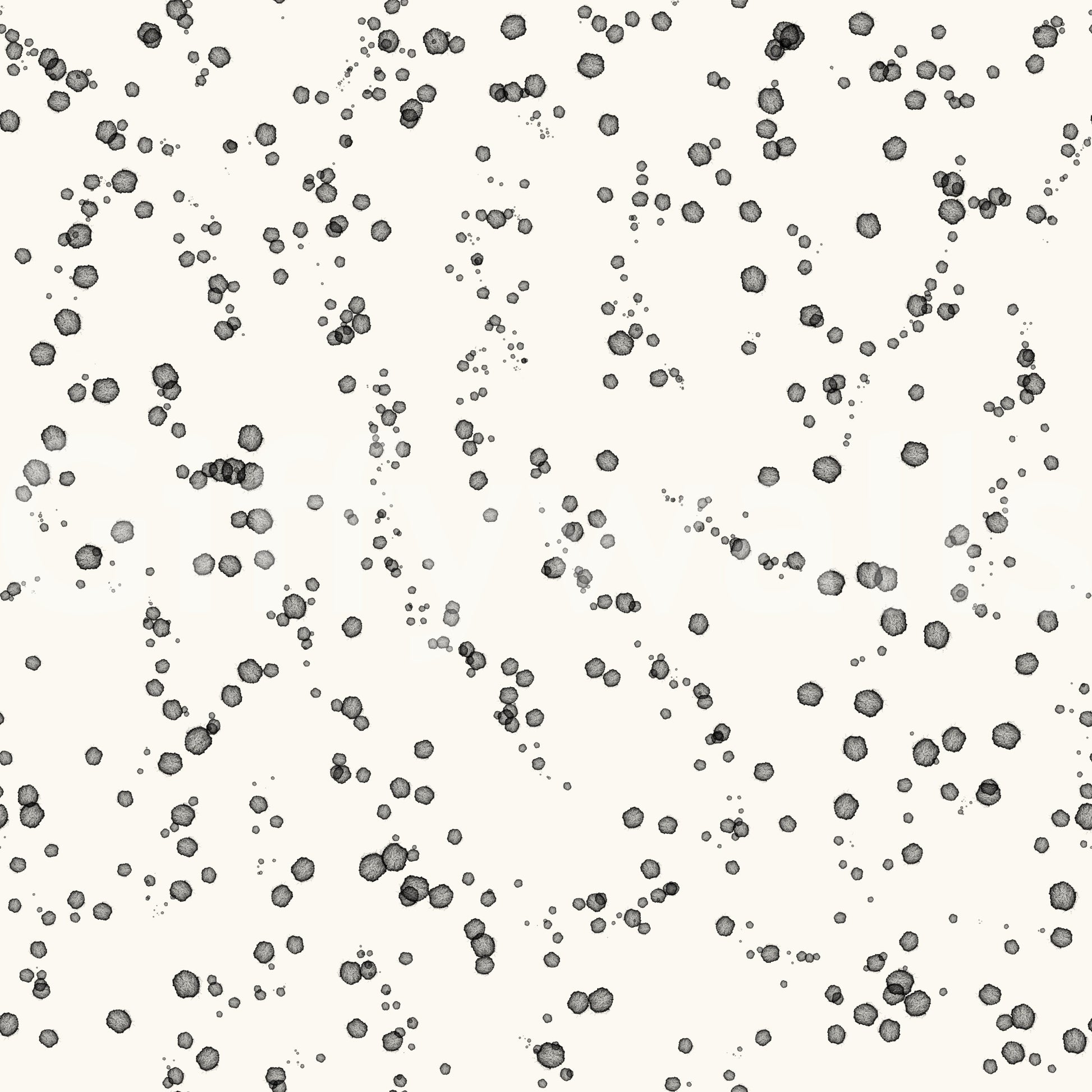 Contemporary Ink Drip Motif Wallpaper⁠
