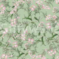 Soft Sage Floral Botanical Meadow Wallpaper⁠