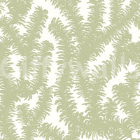 Minimalist Sage Leaf Pattern Wallpaper⁠