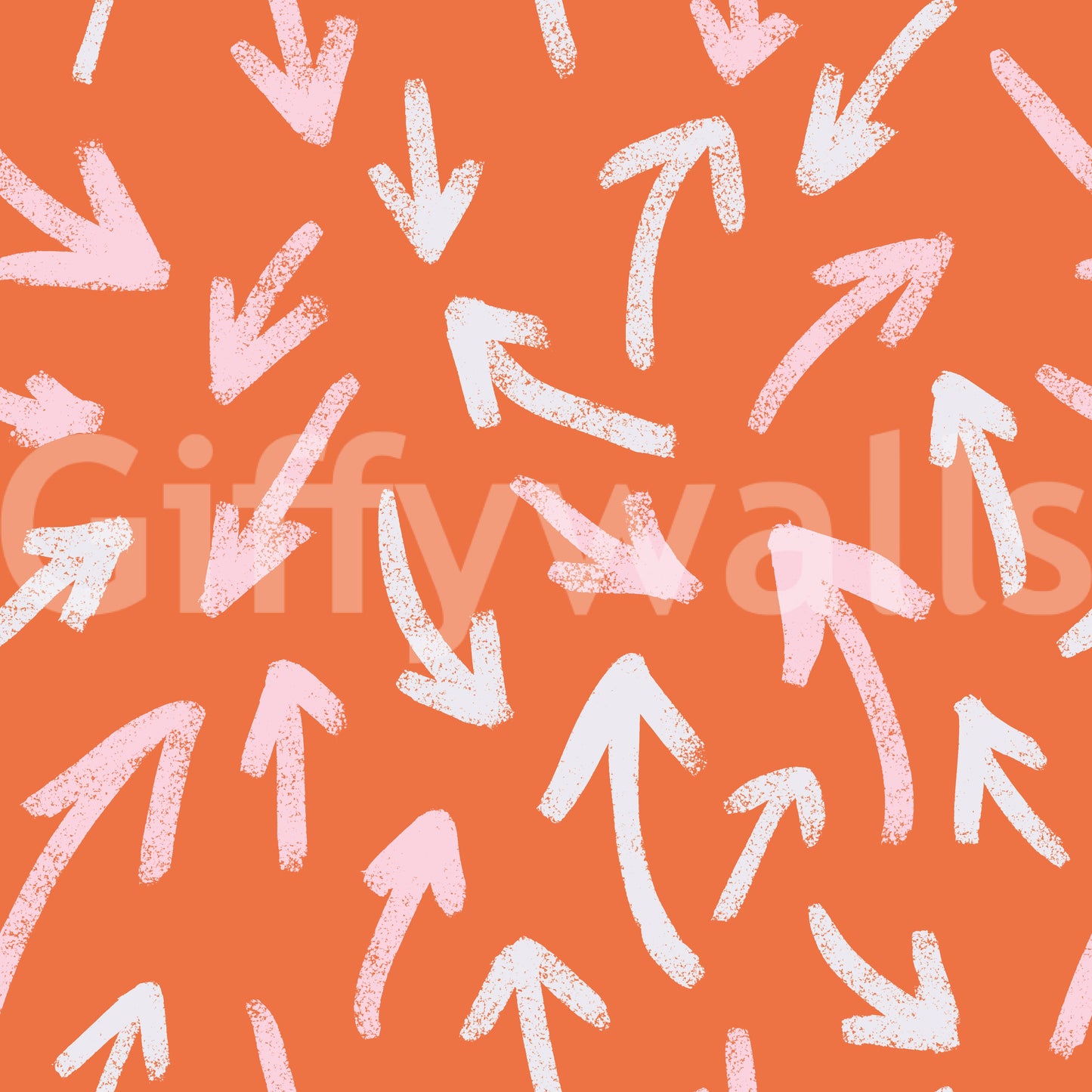 Crayon Arrow Sketch Wallpaper⁠