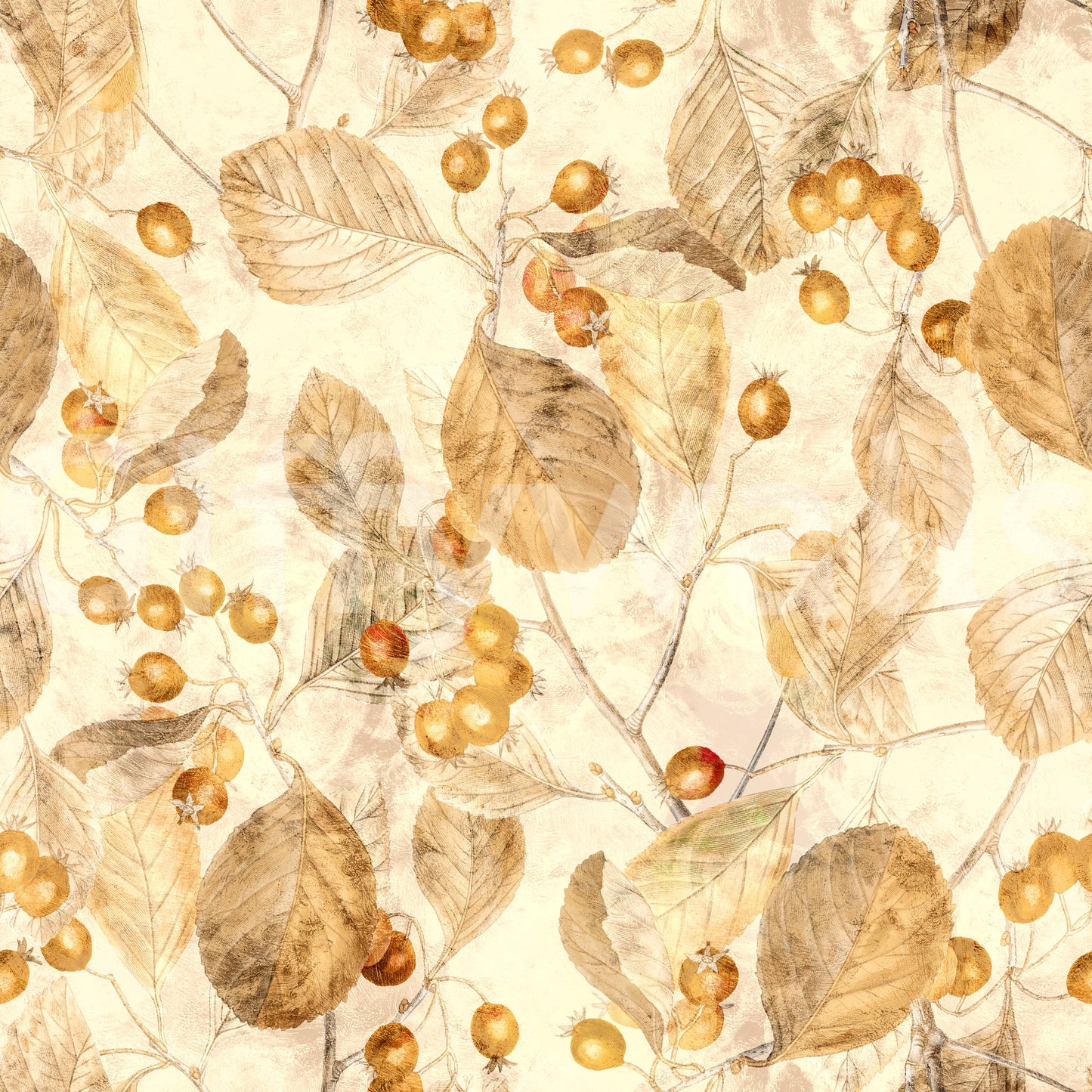 Rustic Autumn Harvest Orchard Wallpaper⁠