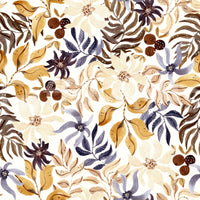 Autumn Harvest Botanical Wallpaper⁠