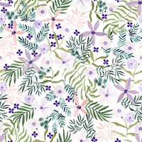 Painterly Spring Wildflower Trail Wallpaper⁠
