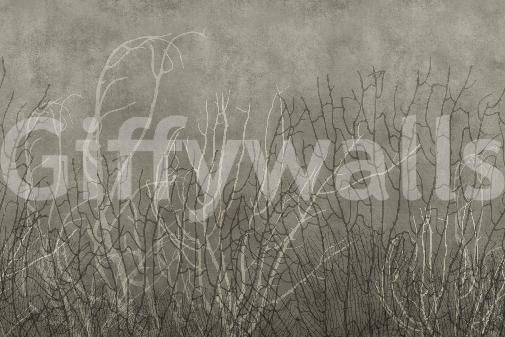 Sea Fans - Greige Wall Mural