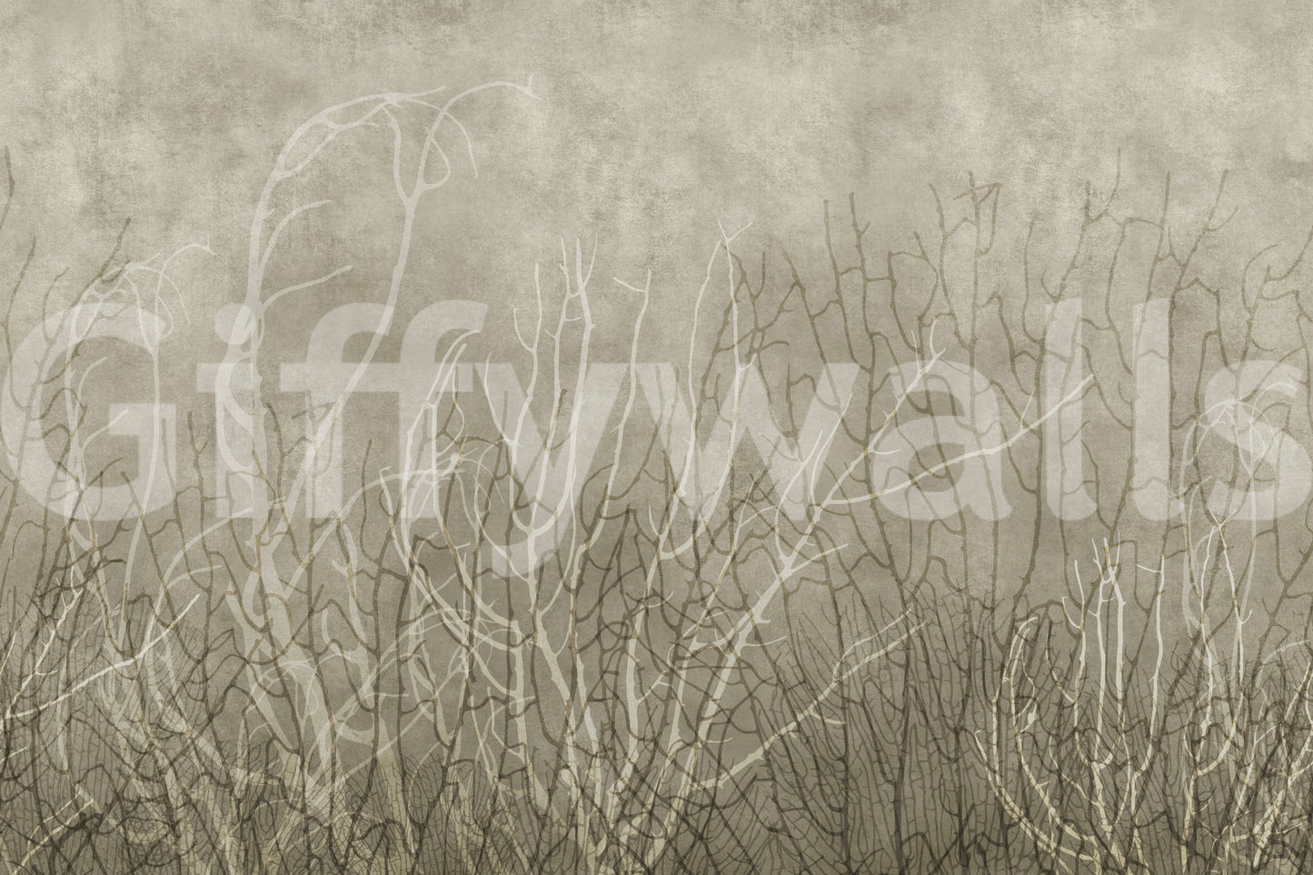 Sea Fans - Bisque Wall Mural