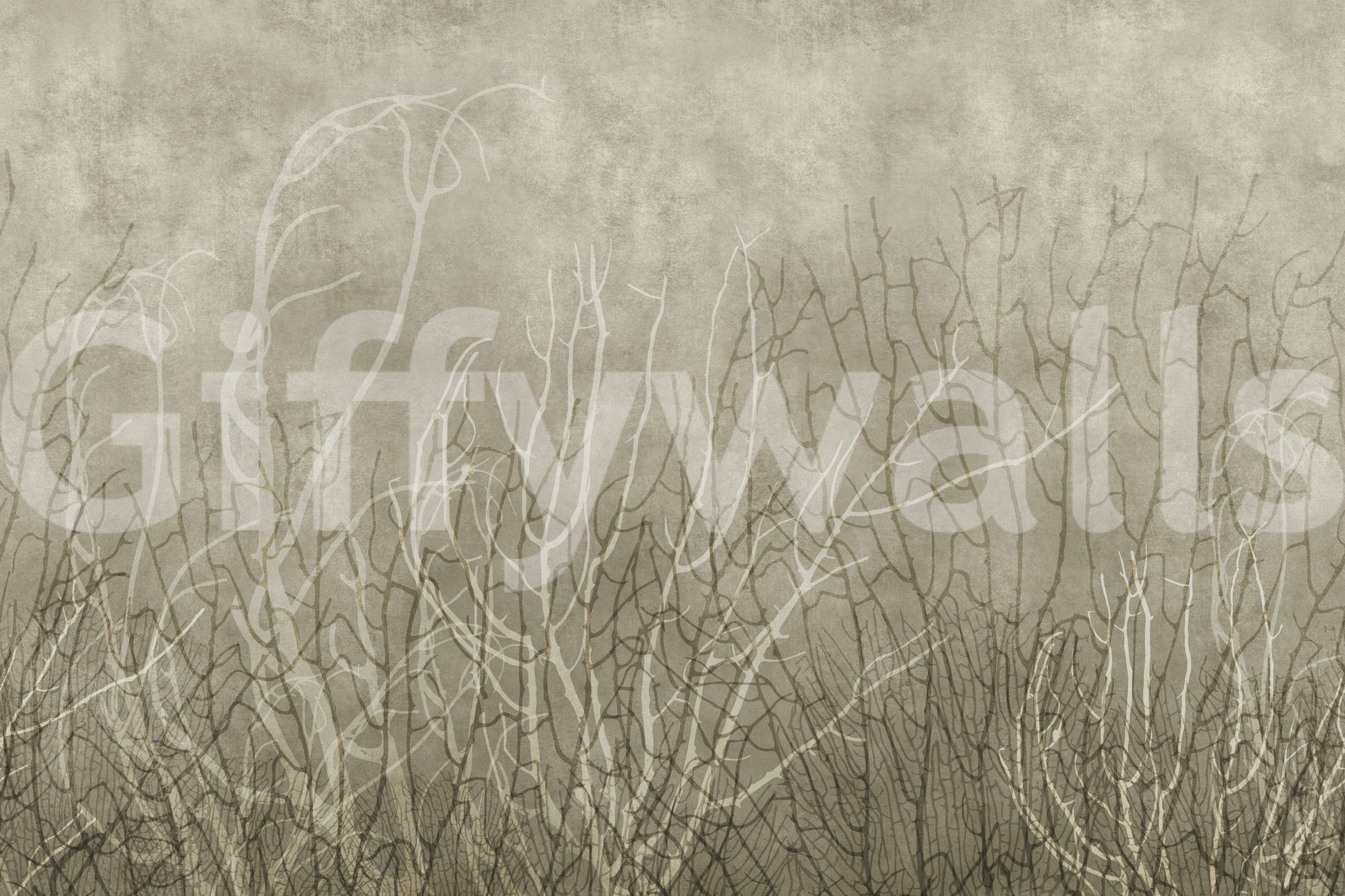 Sea Fans - Bisque Wall Mural