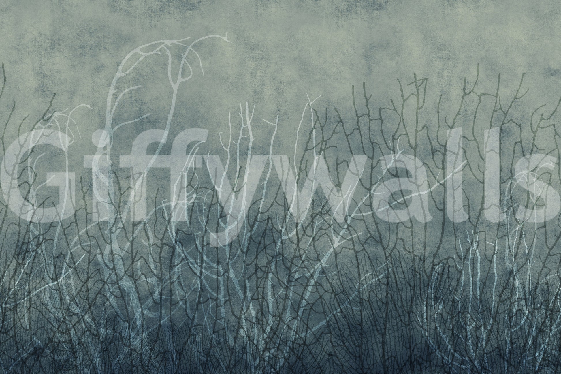 Sea Fans - Deep Lake Wall Mural