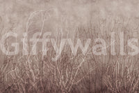 Sea Fans - Mauve Plum Wall Mural