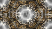 Manhattan Kaleidoscope Geometry Wallpaper⁠