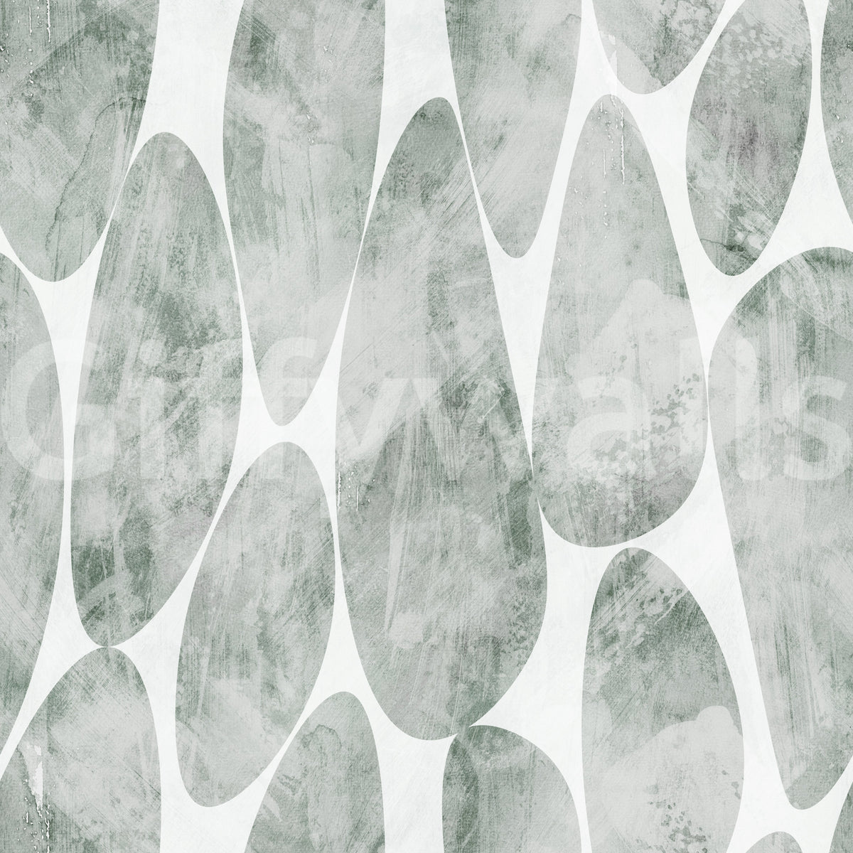 Close-up of the muted sage pebbled texture wallpaper pattern GD12219