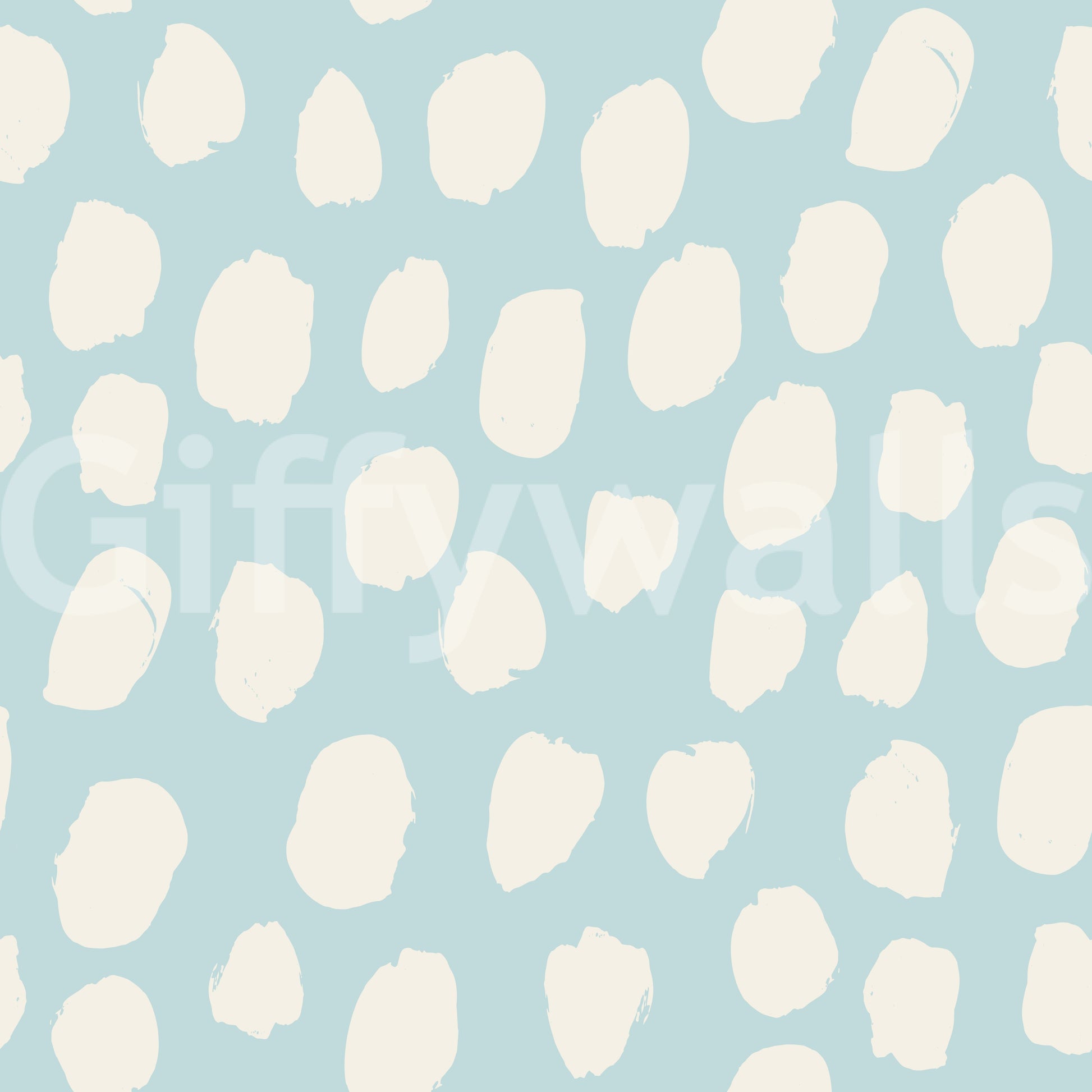 Soft Blue and Cream Dotted Texture Wallpaper⁠