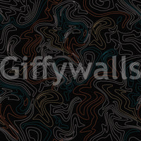 Minimalist Topographic Flow Wallpaper⁠