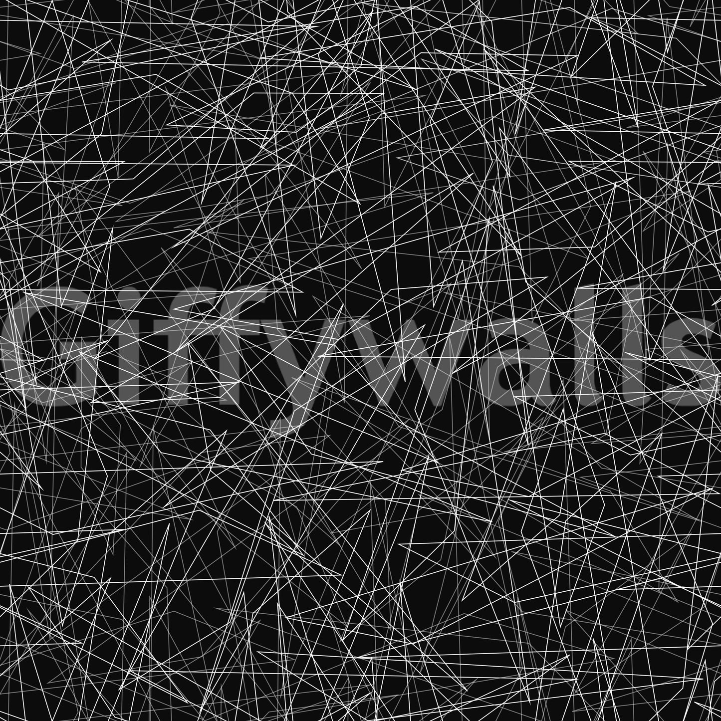 Monochromatic Tangled Web Abstract Wallpaper⁠