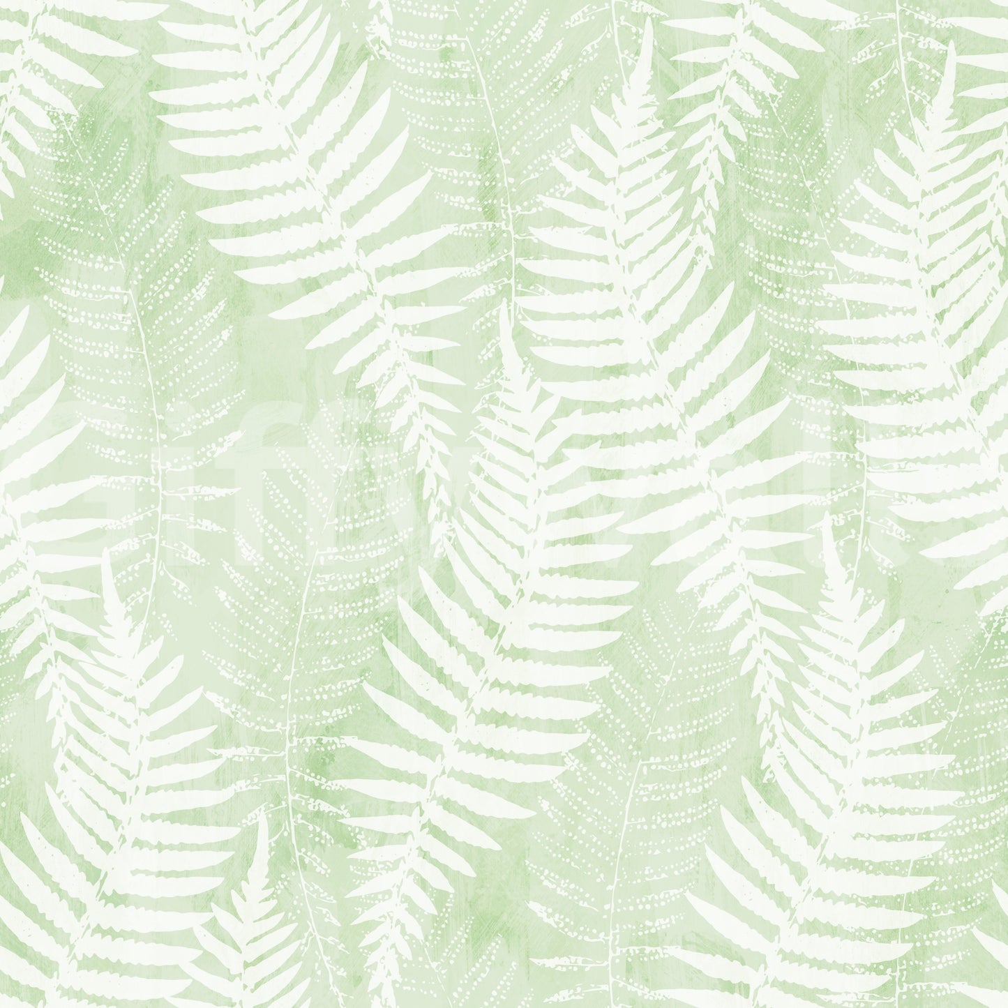 Ethereal Sage Fern Fronds Wallpaper⁠