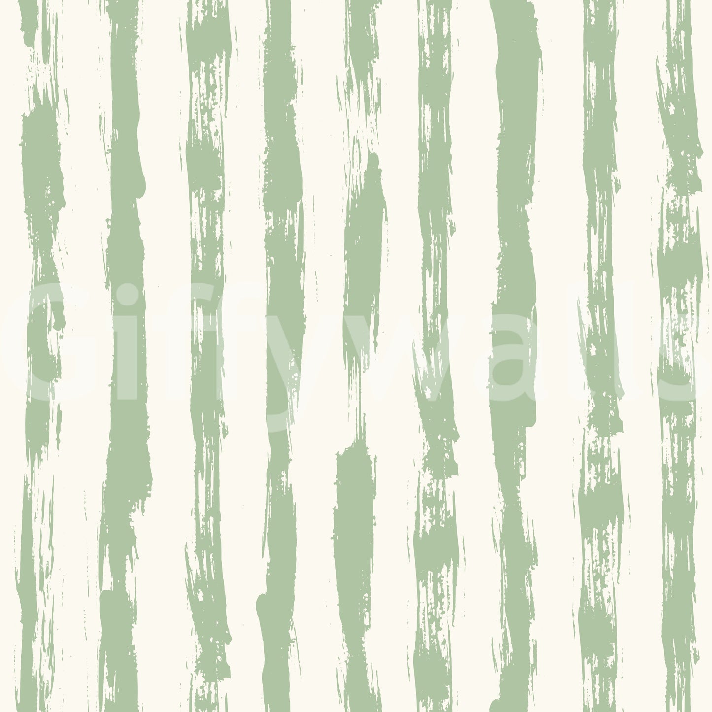 Sage Brushstroke Vertical Stripes Wallpaper⁠