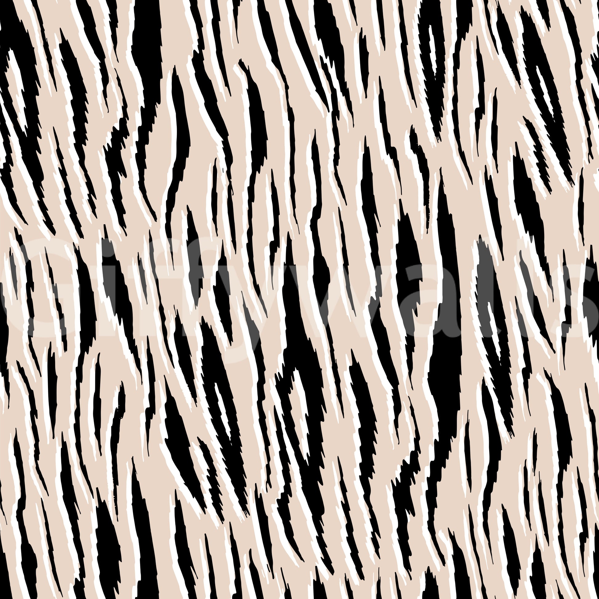 Abstract Zebra Stripe Texture Wallpaper⁠