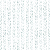 Soft watercolour vertical leaf vine botanical wallpaper pattern GD12359