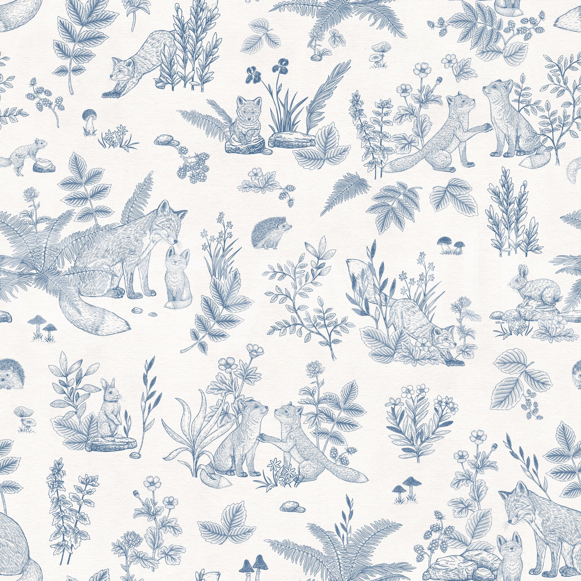 Enchanted Forest Sketch Wallpaper⁠