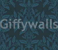 Enchanted Ink Leaf Motif Wallpaper⁠