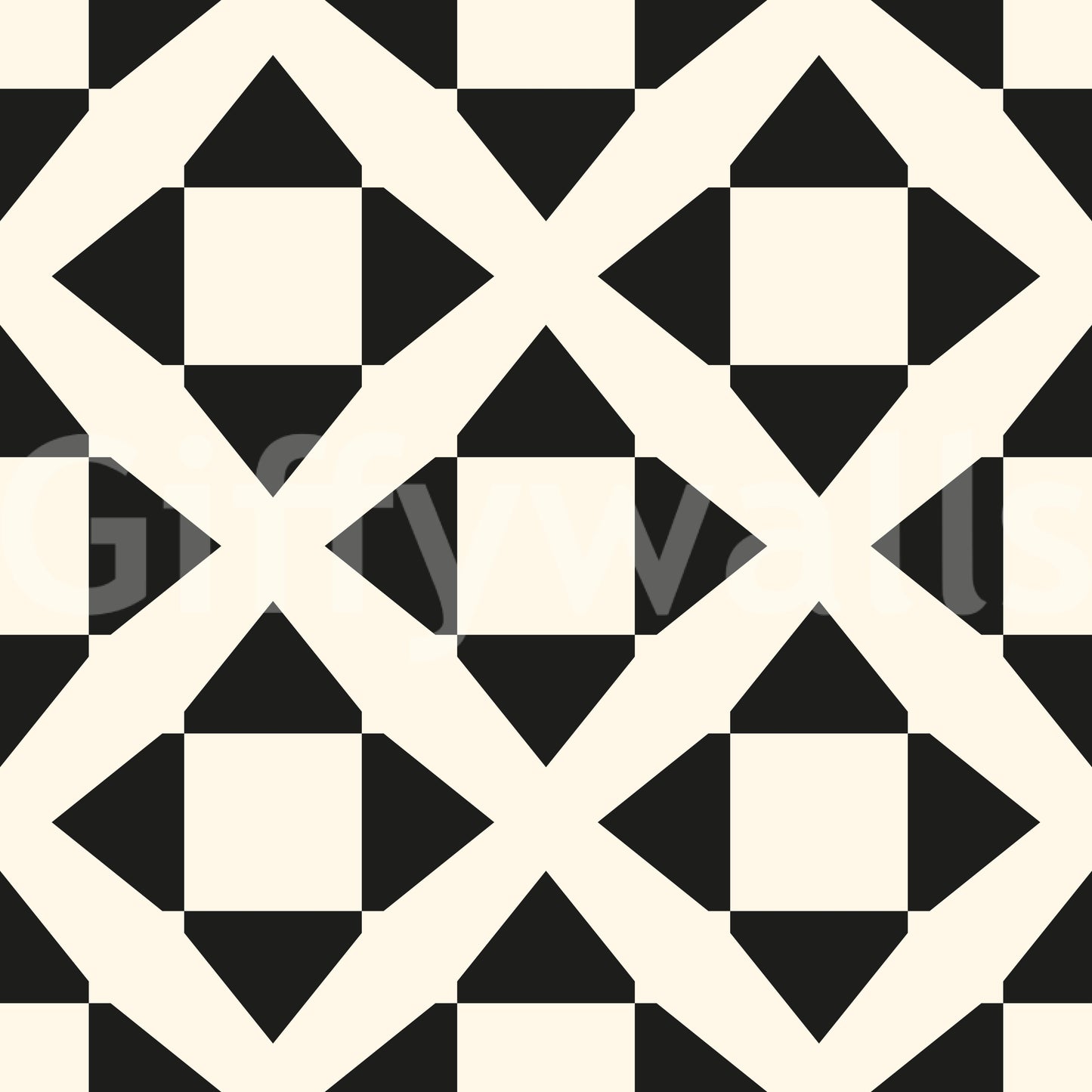 Minimalist Diamond Grid Wallpaper⁠
