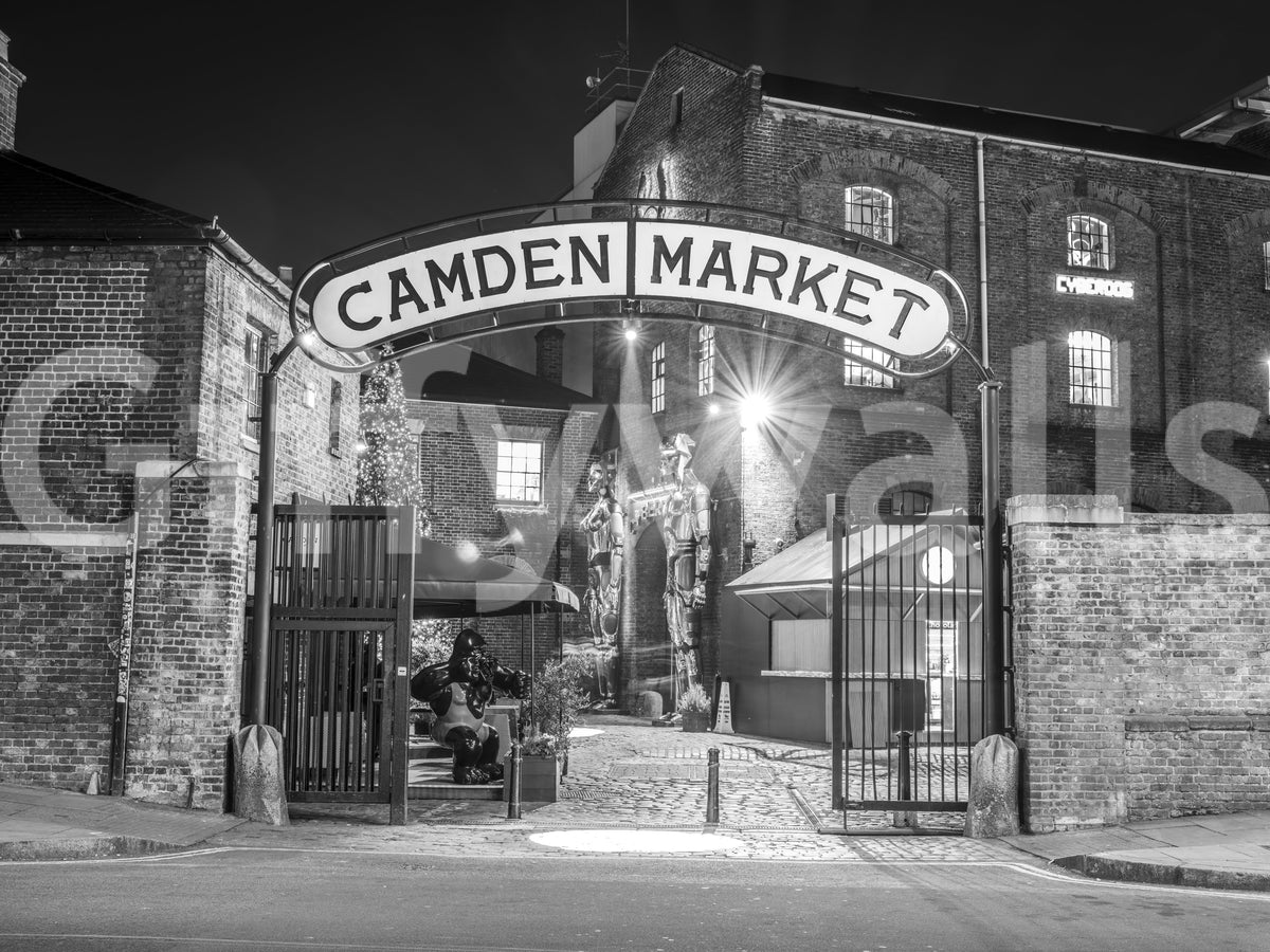 Iconic London Camden Market Archway Wall Mural