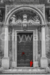 Baroque Stone Entryway Wall Mural