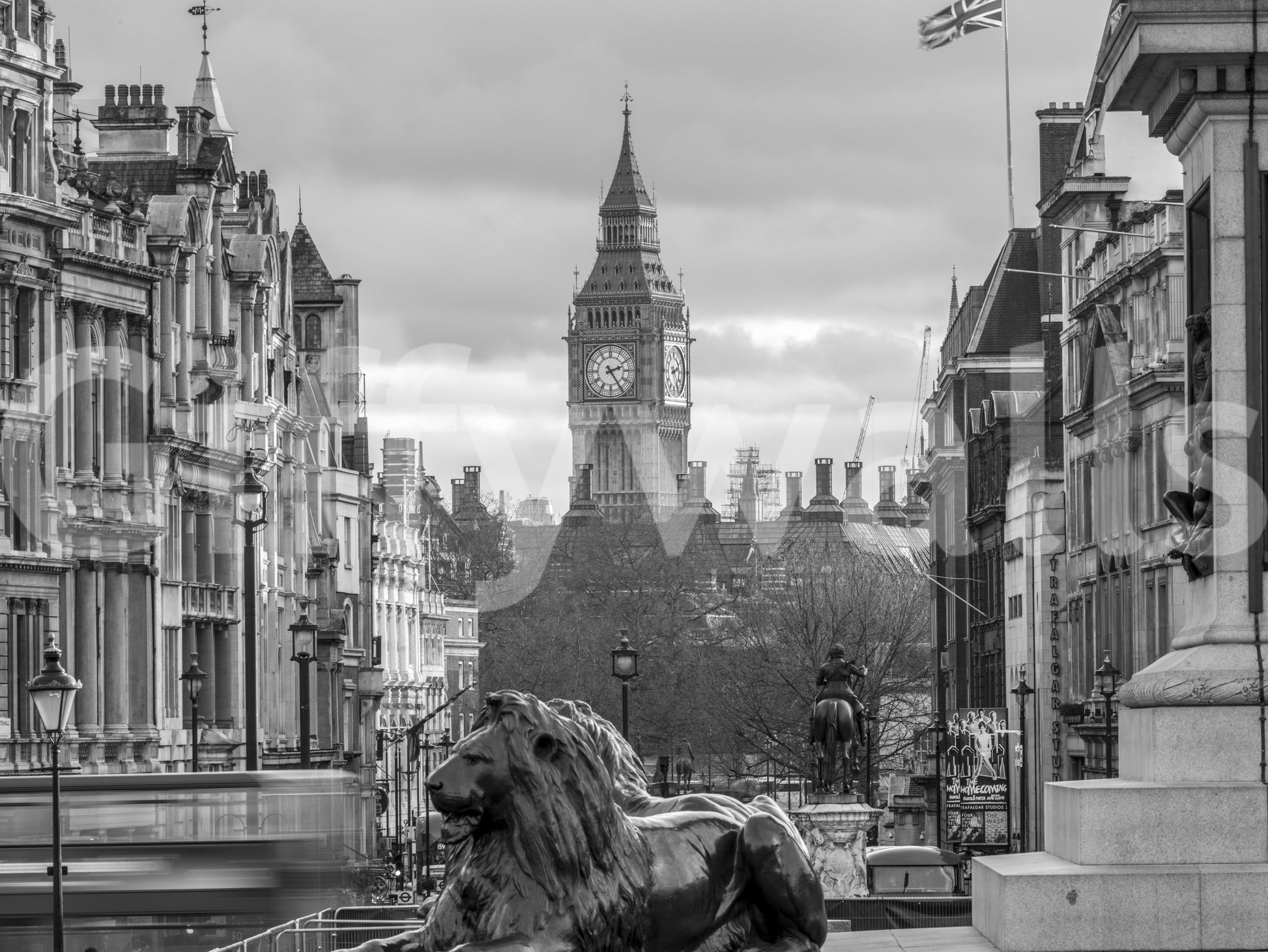 Classic British Capital View Wall Mural