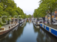 Amsterdam Riverside Reflection Wall Mural