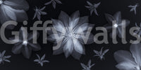 Ethereal Night Flora Wall Mural